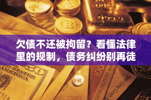 济南欠债不还被拘留？看懂法律里的规制，债务纠纷别再徒劳奔波