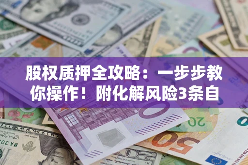 济南股权质押全攻略：一步步教你操作！附化解风险3条自救法则