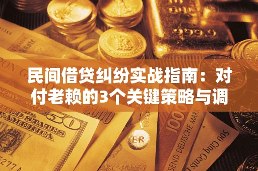 济南民间借贷纠纷实战指南：对付老赖的3个关键策略与调解盲区解析