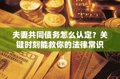 济南夫妻共同债务怎么认定？关键时刻能救你的法律常识
