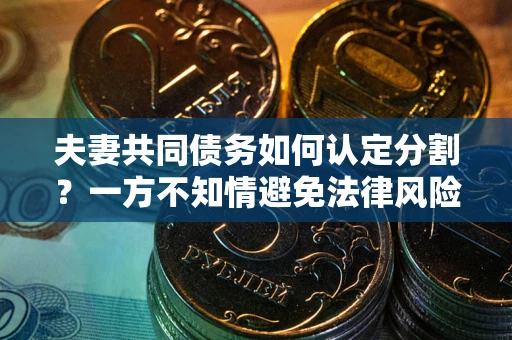 济南夫妻共同债务如何认定分割？一方不知情避免法律风险必看！